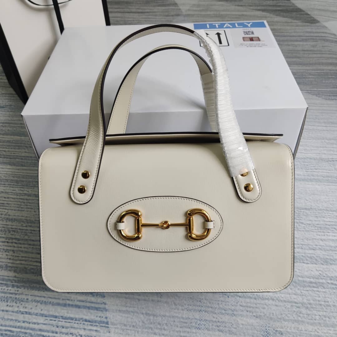 Gucci 1955 Horsebit Small Top Handle Bag Replica 627323 - DEEPREPS