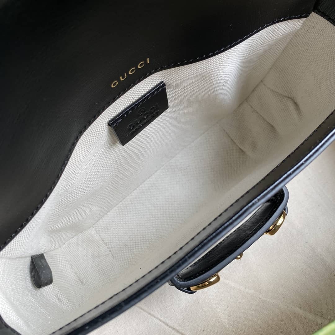 Gucci 1955 Horsebit Supreme GG Canvas Mini Shoulder Bag Replica 658574 - DEEPREPS