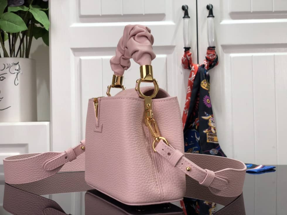 Louis Vuitton Capucines Mini Pink M58586 Replica Shoulder Bag - DEEPREPS
