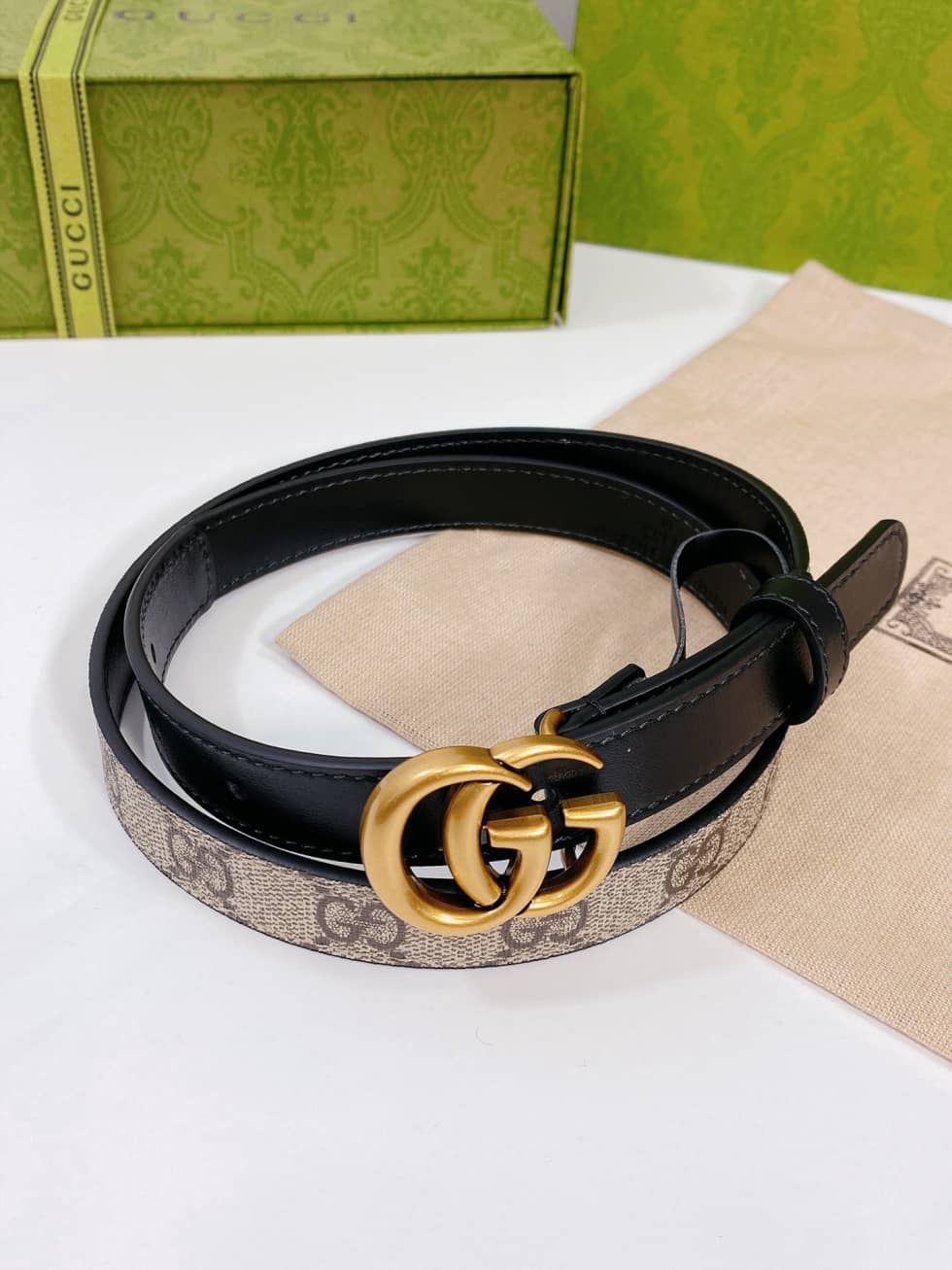 Gucci Belt Dupe 20mm For Lady - DEEPREPS