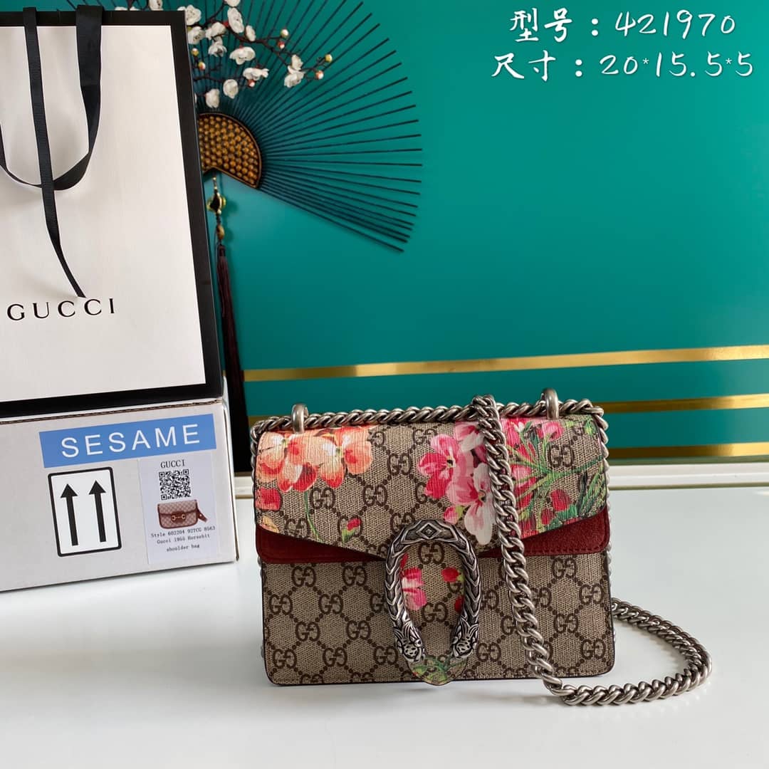 Gucci Dionysus Supreme GG Mini Bag Replica 421970 - DEEPREPS