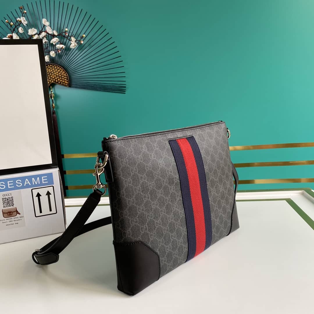 Gucci Supreme GG Messenger Shoulder Bag Replica 474139 - DEEPREPS