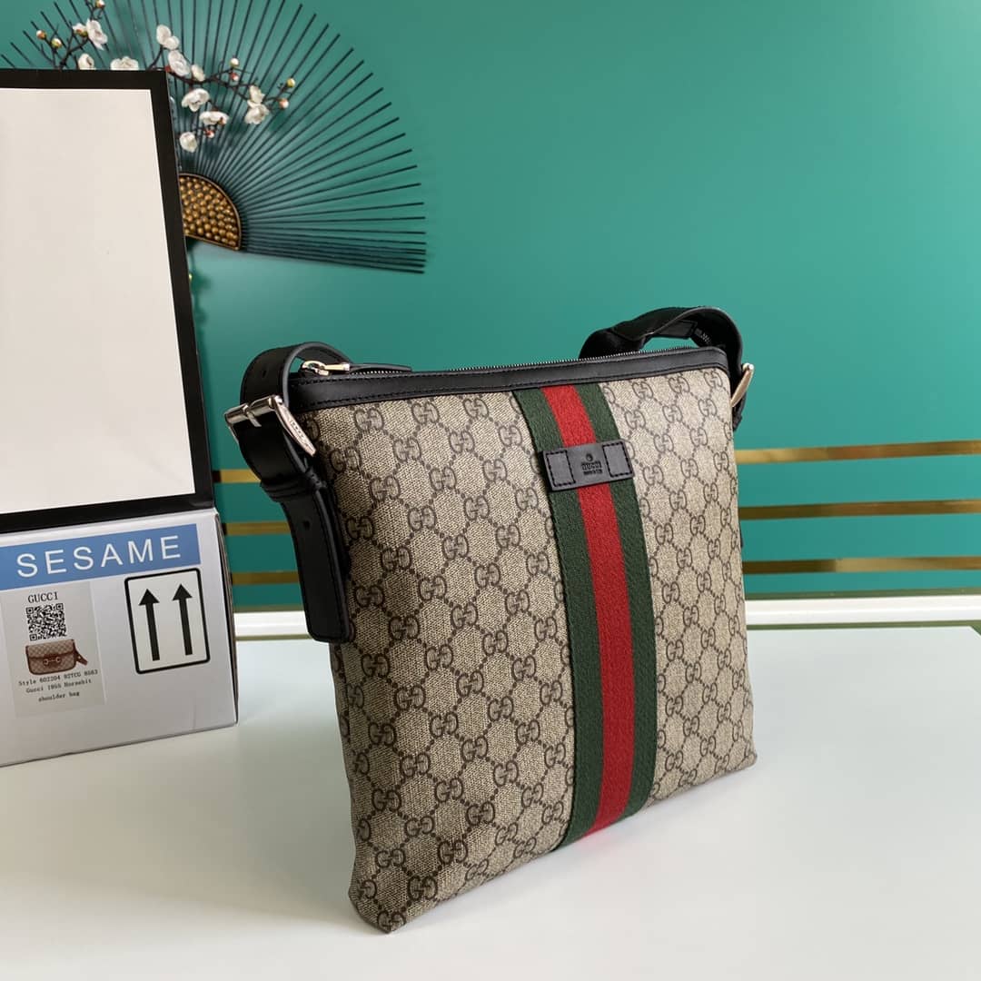 Gucci GG Supreme Web Slim Crossbody Bag Replica 387111 - DEEPREPS