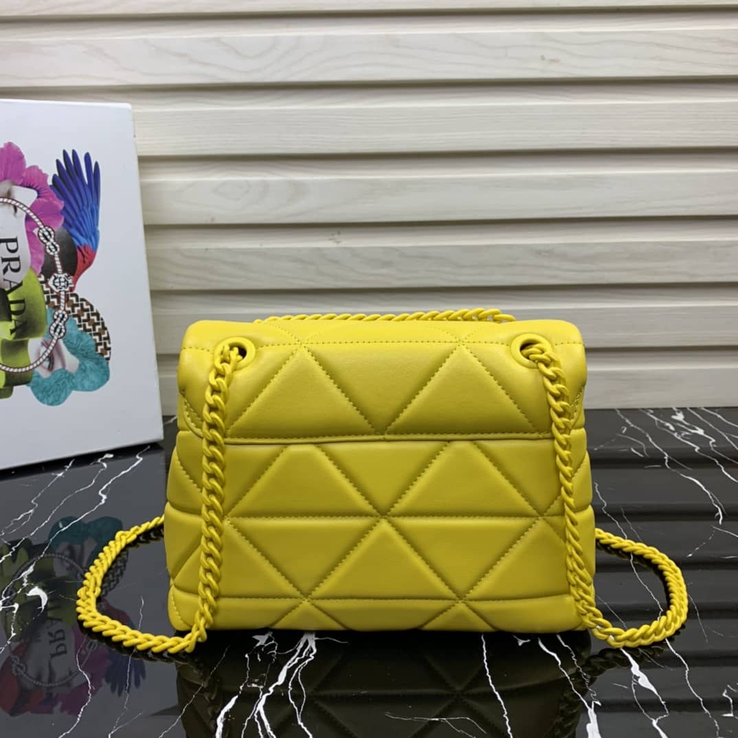 Replica Pradas Small Nappa Leather Spectrum Bag - DEEPREPS
