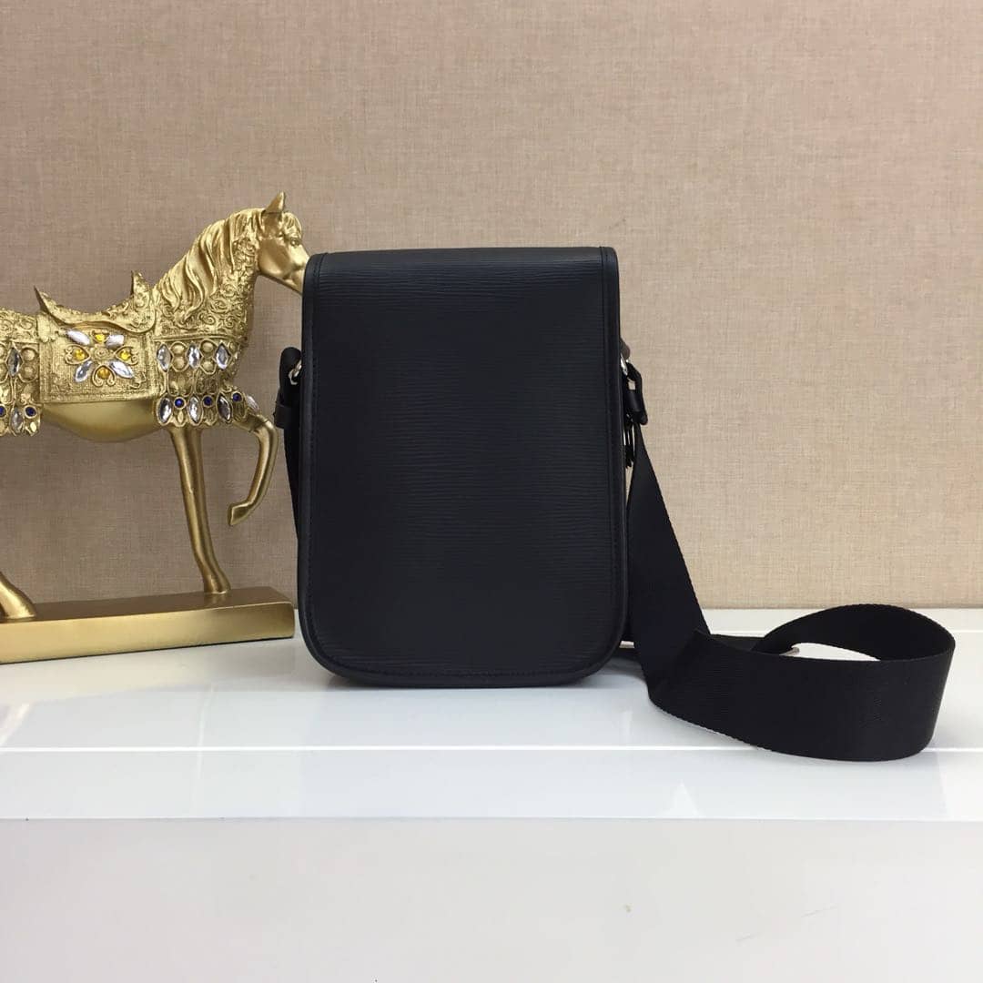 Louis Vuitton EPI Downtown BB Replica Messenger Bag Black M53497 - DEEPREPS