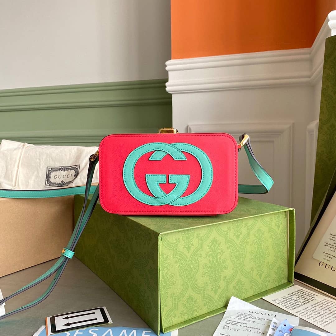 Gucci Interlocking G Mini Bag Replica Red 658230 - DEEPREPS