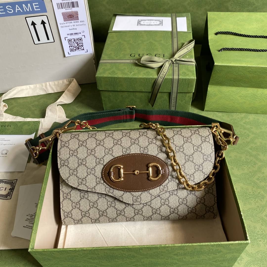 Gucci Horsebit Bag Dupe 1955 Small Bag Replica 677286 - DEEPREPS