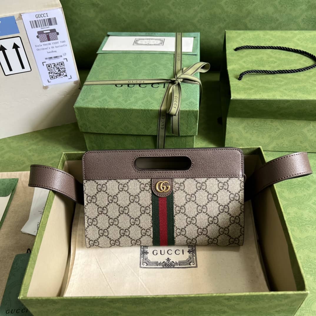 Gucci Ophidia GG Supreme Canvas Belt Bag 704196 Replica - DEEPREPS