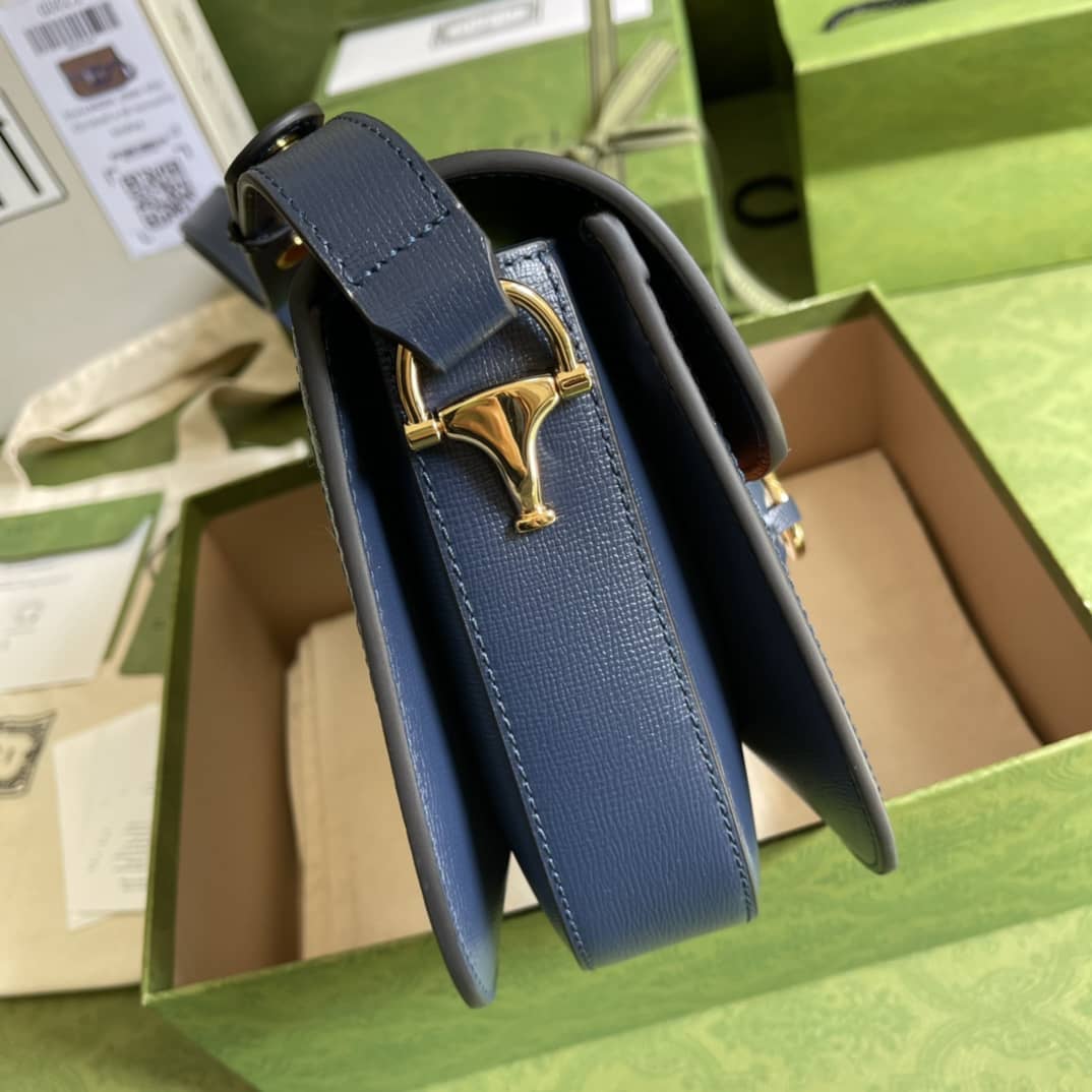 Gucci 1955 Horsebit Supreme Shoulder Bag Replica 602204 - DEEPREPS