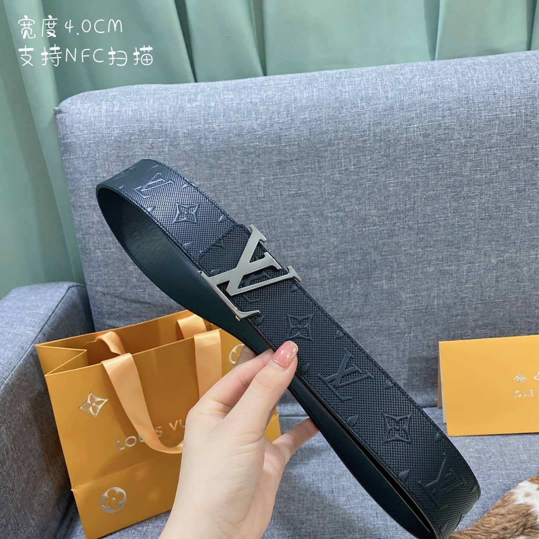 Knockoff Louis Vuitton Logo Belt 40mm - DEEPREPS