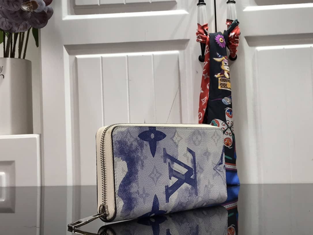 Louis Vuitton Wallet Dupe Zippy Watercolor MonogramM80499 - DEEPREPS