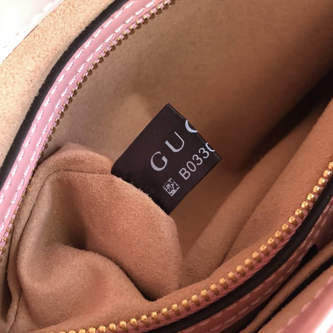 Gucci GG Jackie 1961 Small Hobo Shoulder Bag Replica Pink 636709 - DEEPREPS