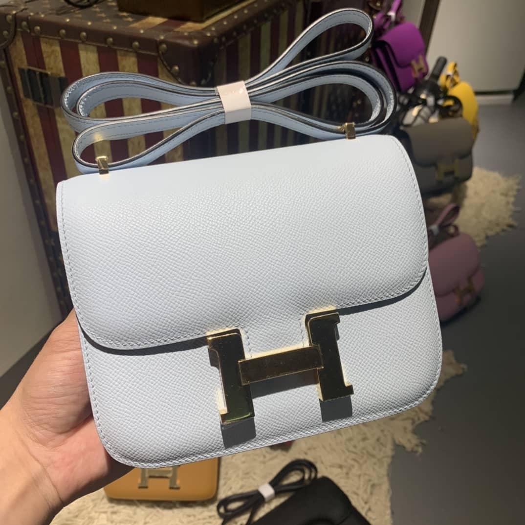 Hermes Replica Constance Bag 18CM Epsom Leather - DEEPREPS