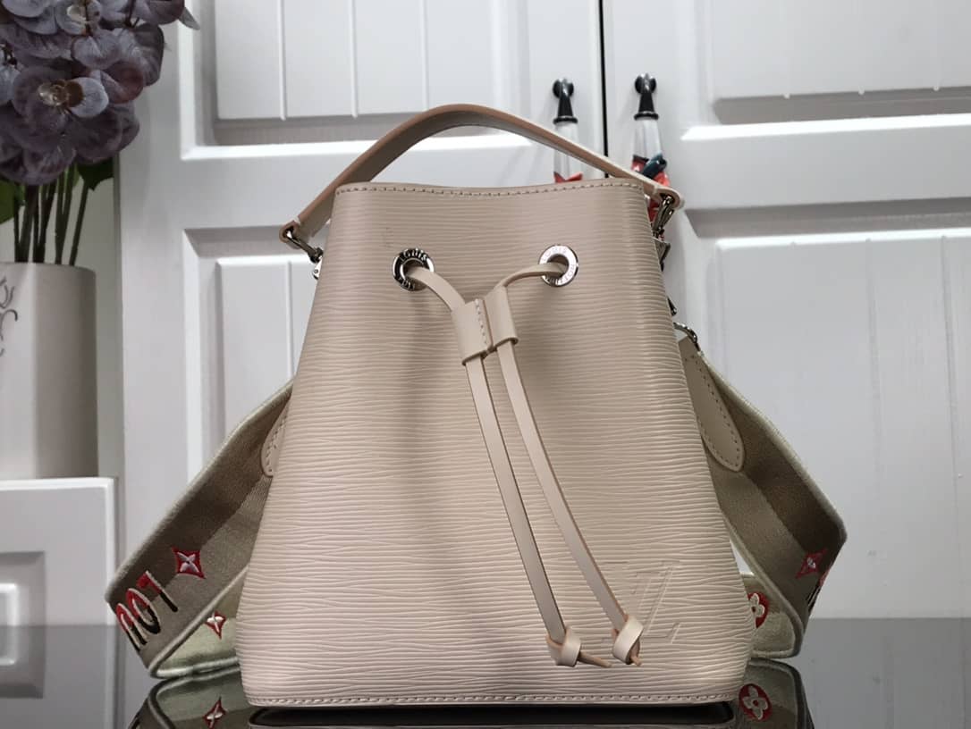 Louis Vuitton Neonoe BB Replica Bucket Bag Apricot M57693 - DEEPREPS