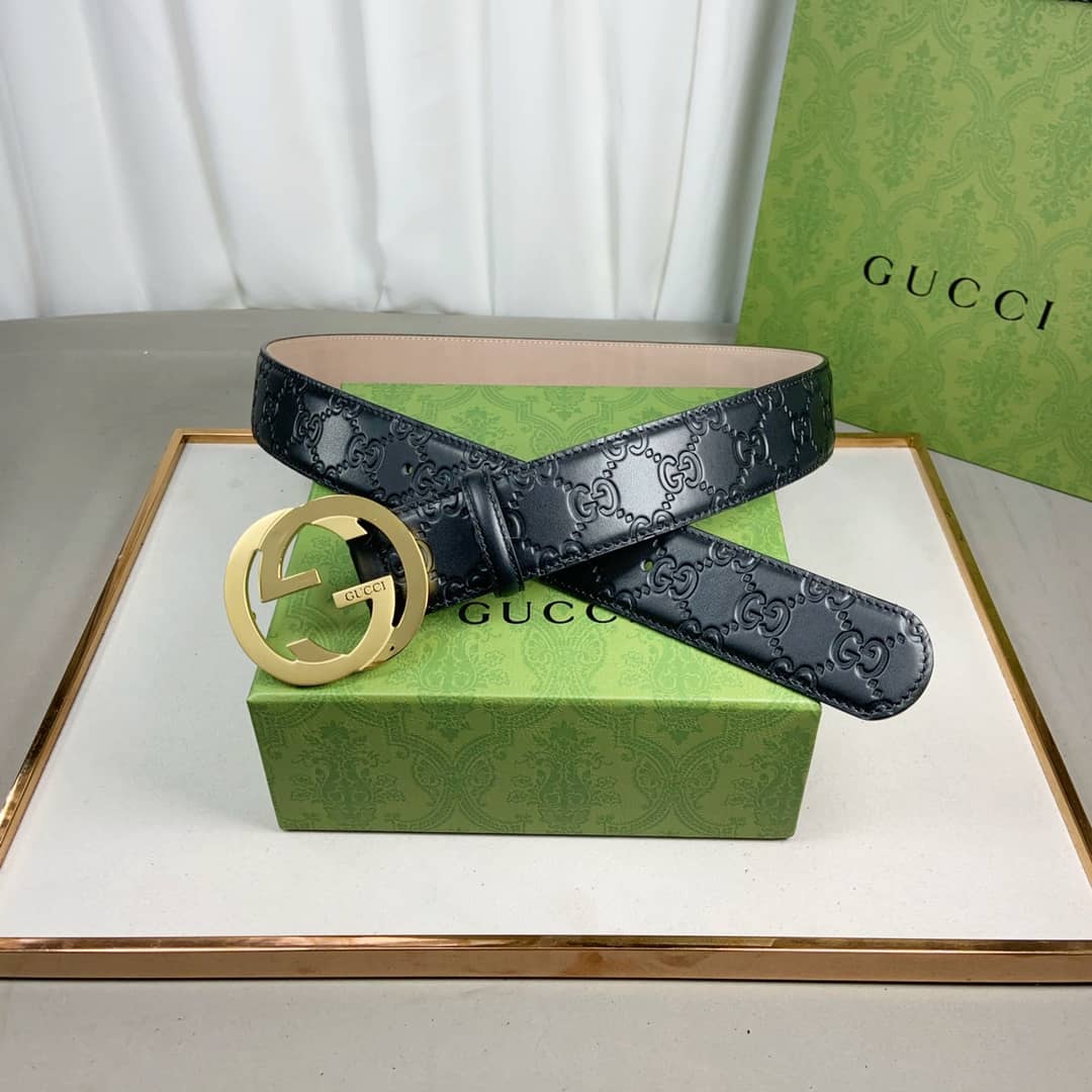 7 Star Gucci Leather Belt Replica - DEEPREPS