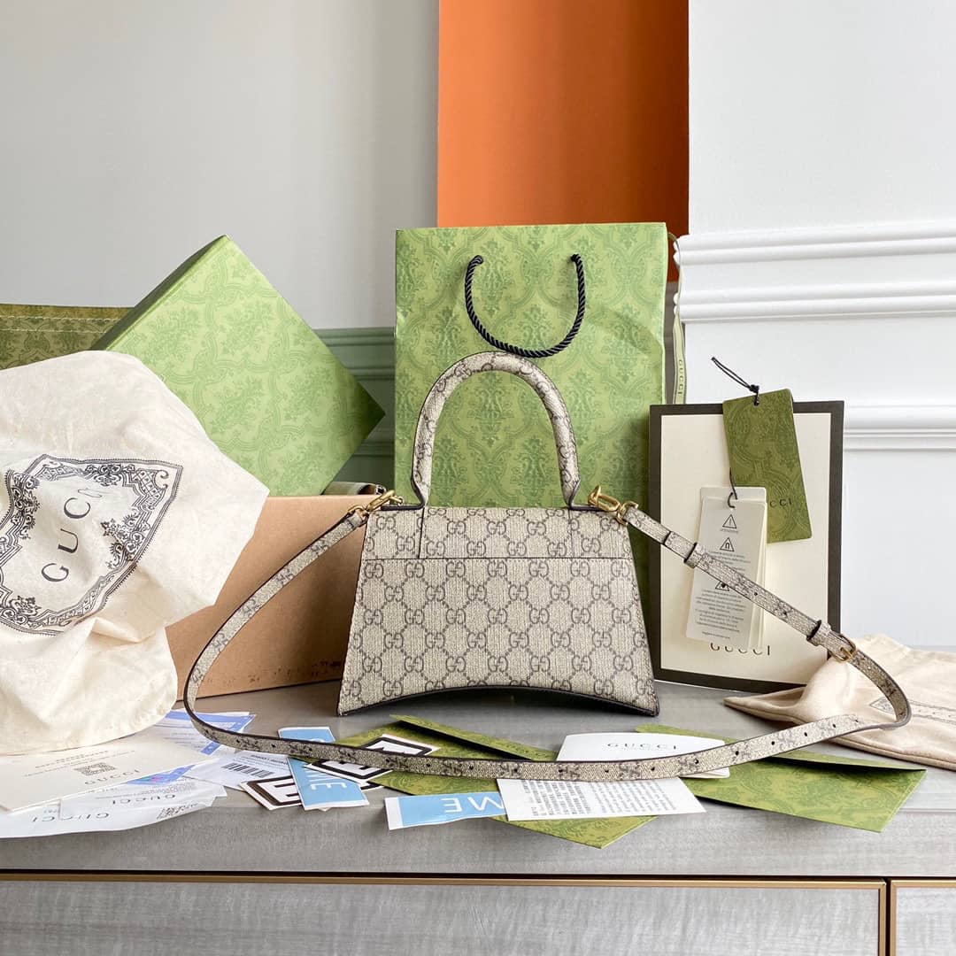 Gucci Bag Dupes x Balenciaga Small Hourglass Bag Replica 593546 - DEEPREPS