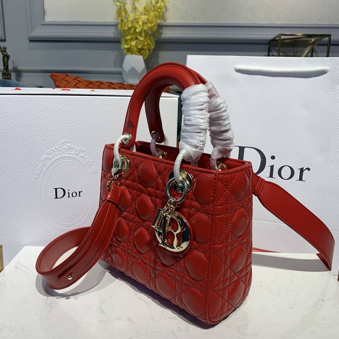 Christian Dior Lady Dior 20CM Replica Bag - DEEPREPS