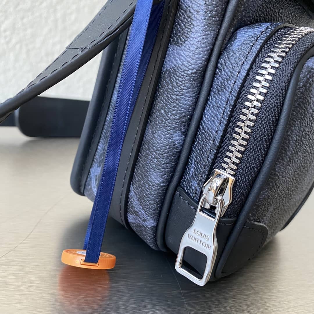 Louis Vuitton Monogram Pastel Noir Coated Canvas Replica Bag 69538 - DEEPREPS