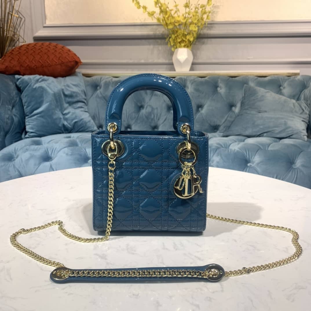Christian Dior Lady Dior 17CM Replica Bag - DEEPREPS