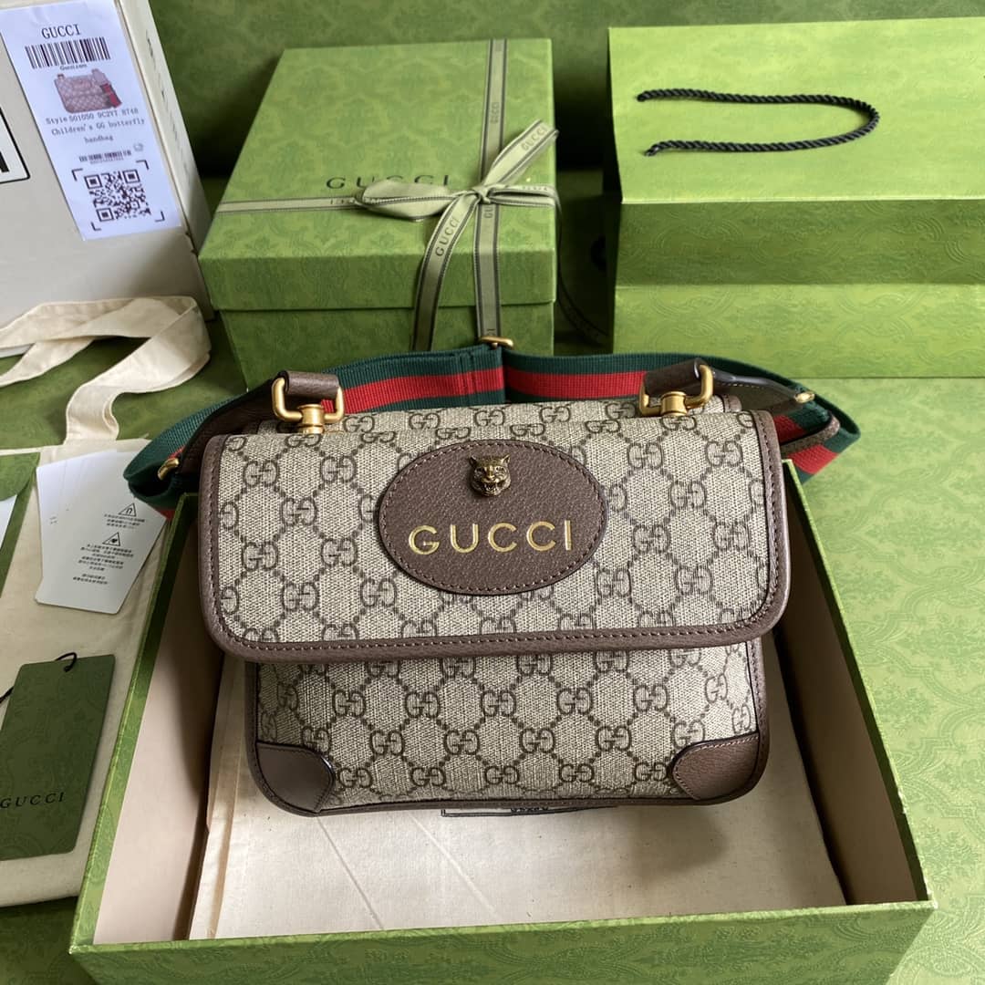 Gucci Vintage Neo Small Messenger Bag Replica 501050 - DEEPREPS