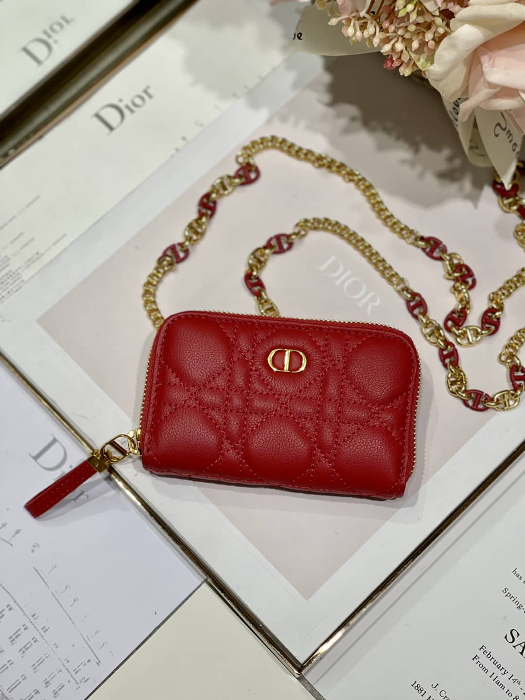 Top Christian Dior Replica Zipper Wallet - DEEPREPS