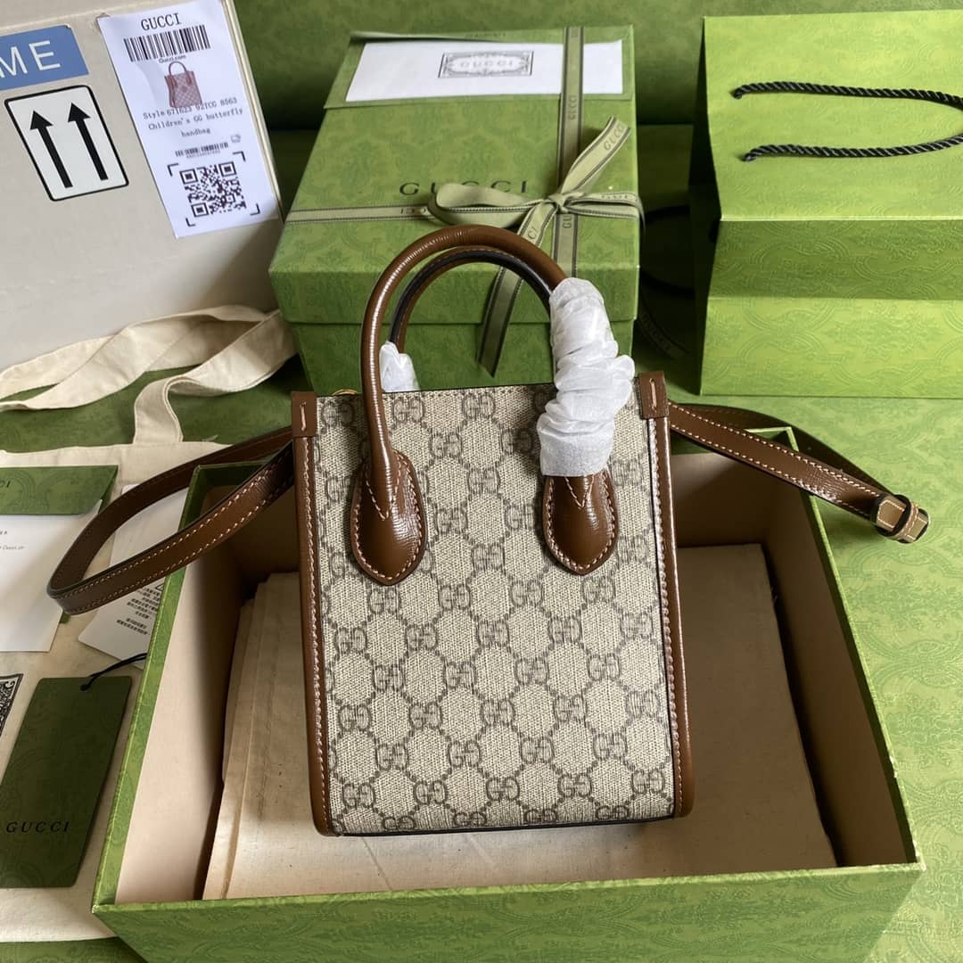 Gucci Interlocking G Mini Tote Replica 671623 - DEEPREPS