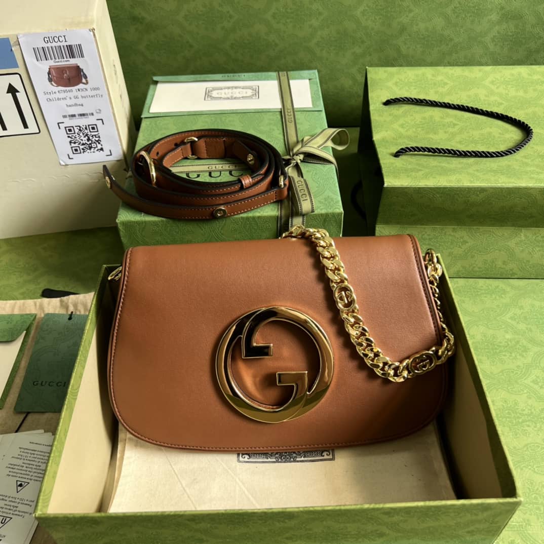Gucci Blondie Brown 699268 Replica Shoulder Bag - DEEPREPS