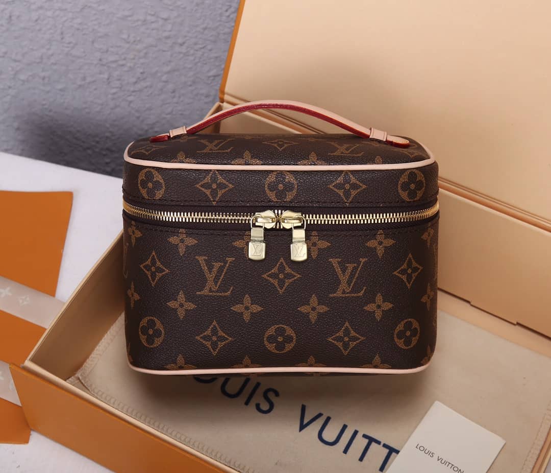 Louis Vuitton Monogram Canvas Nice Mini Beauty Case Replica M44495 - DEEPREPS