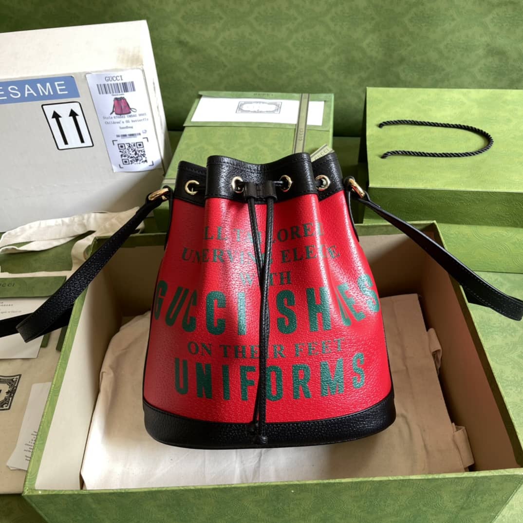 Gucci 100 Ophidia Mini Bucket Bag Replica 676682 - DEEPREPS