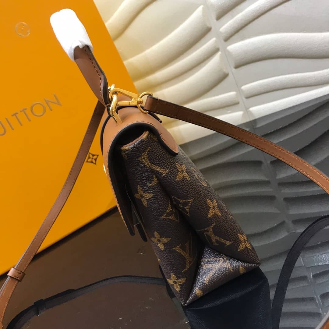 Louis Vuitton Locky BB Replica Crossbody Bag Brown M44321 - DEEPREPS