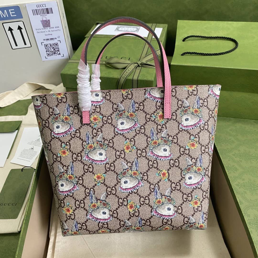 Gucci Children GG Supreme Tote Replica 410812 - DEEPREPS