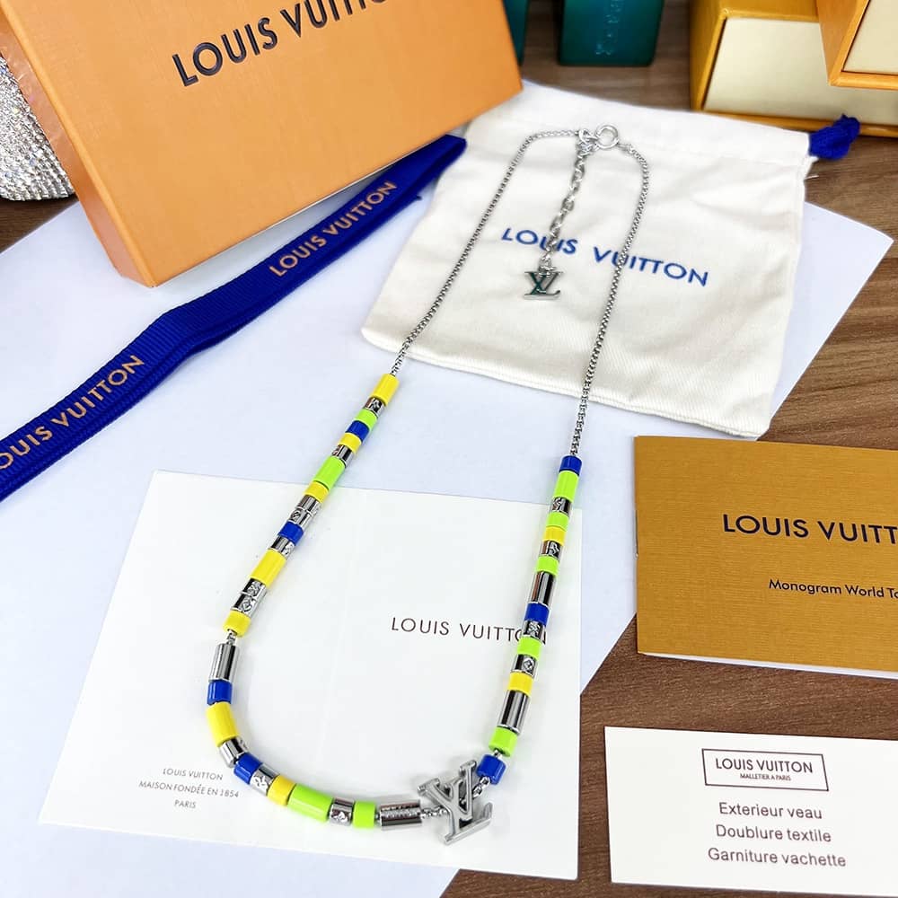 Wholesale Louis vuitton Logo Necklace - DEEPREPS