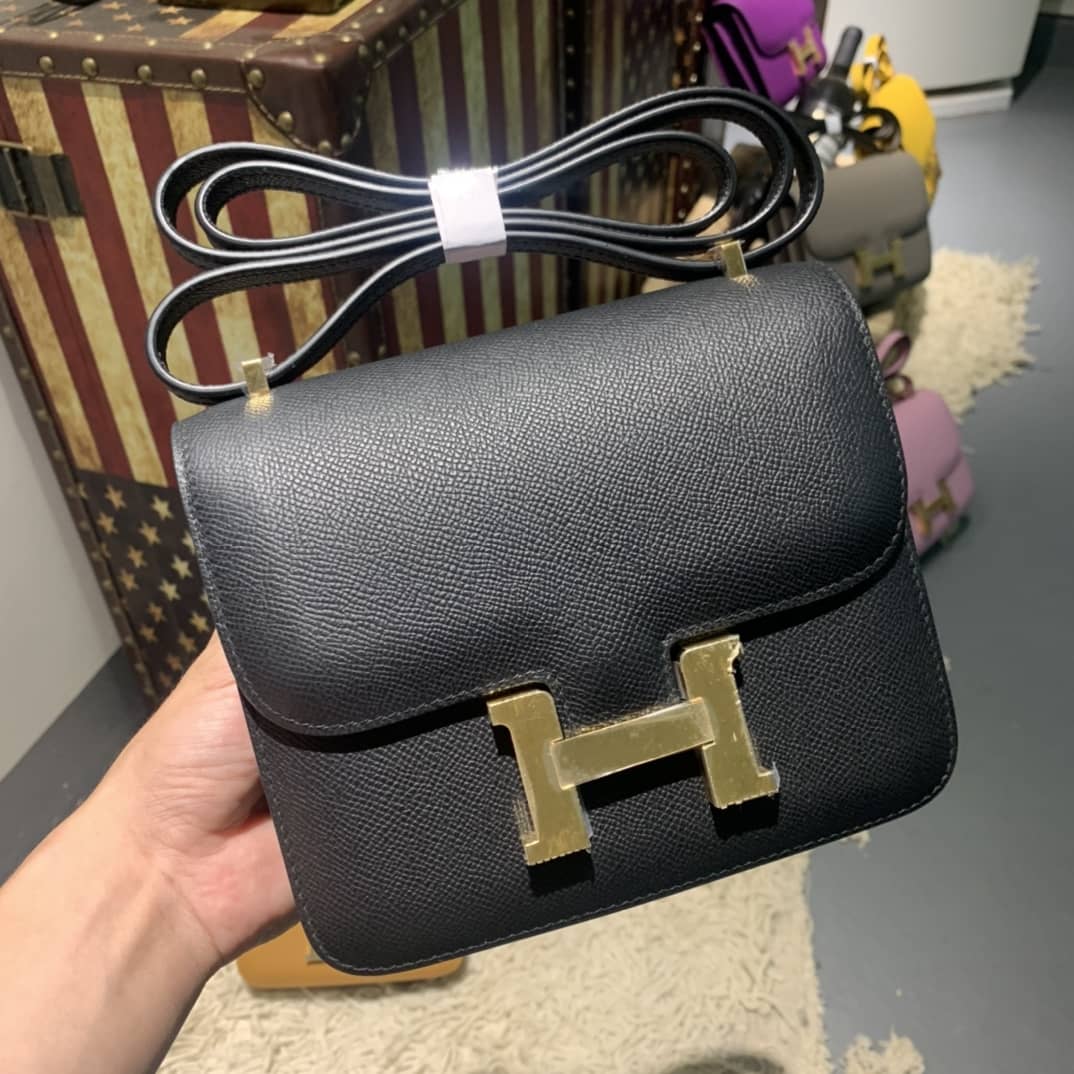 Hermes Replica Constance Bag 18CM Epsom Leather - DEEPREPS