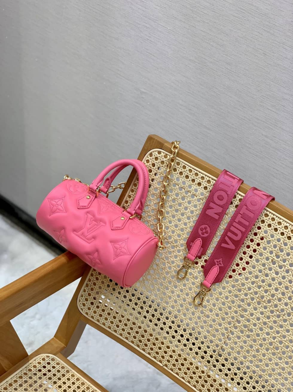 Louis Vuitton Papillon BB Dragon Fruit Pink M59826 Replica Shoulder Bag - DEEPREPS