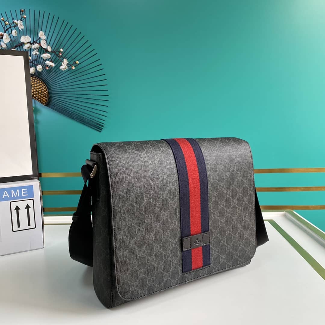 Gucci GG Supreme Messenger Shoulder Bag Replica 475432 - DEEPREPS