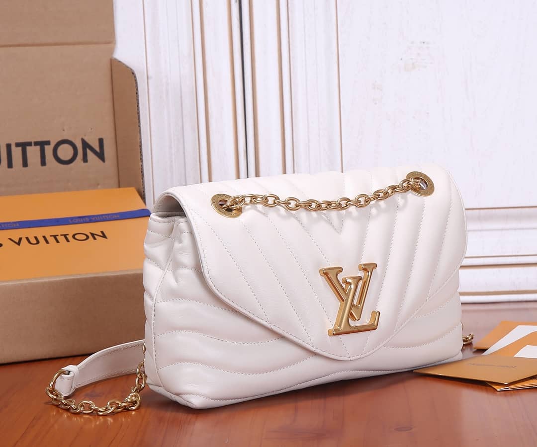 Louis Vuitton New Wave Chain Ivory Replica Bag M58549 - DEEPREPS