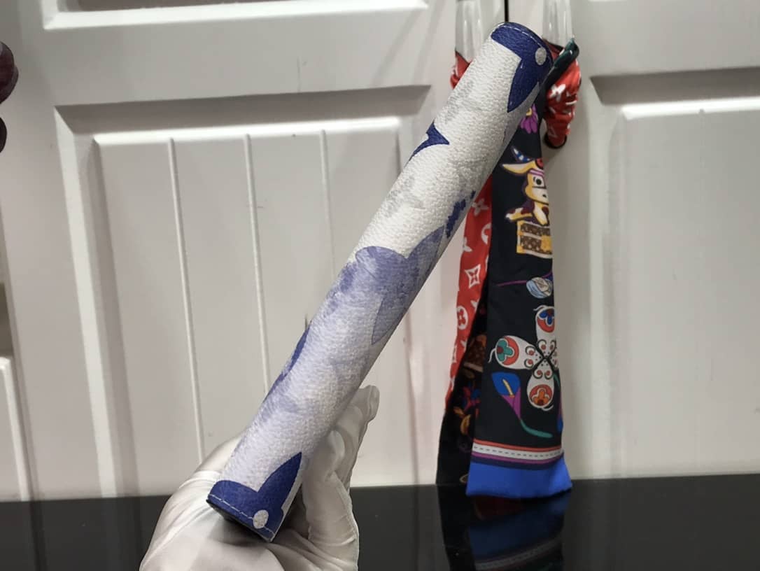 Louis Vuitton Monogram Card Holder Replica On Strap Blue M80457 - DEEPREPS