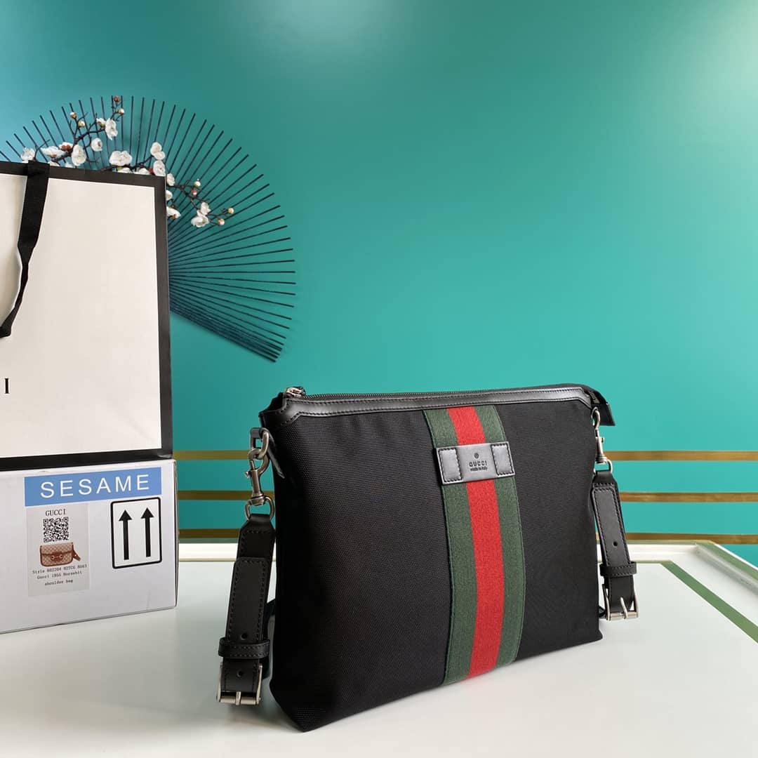 Gucci Supreme GG Messenger Bag Replica 523335 - DEEPREPS