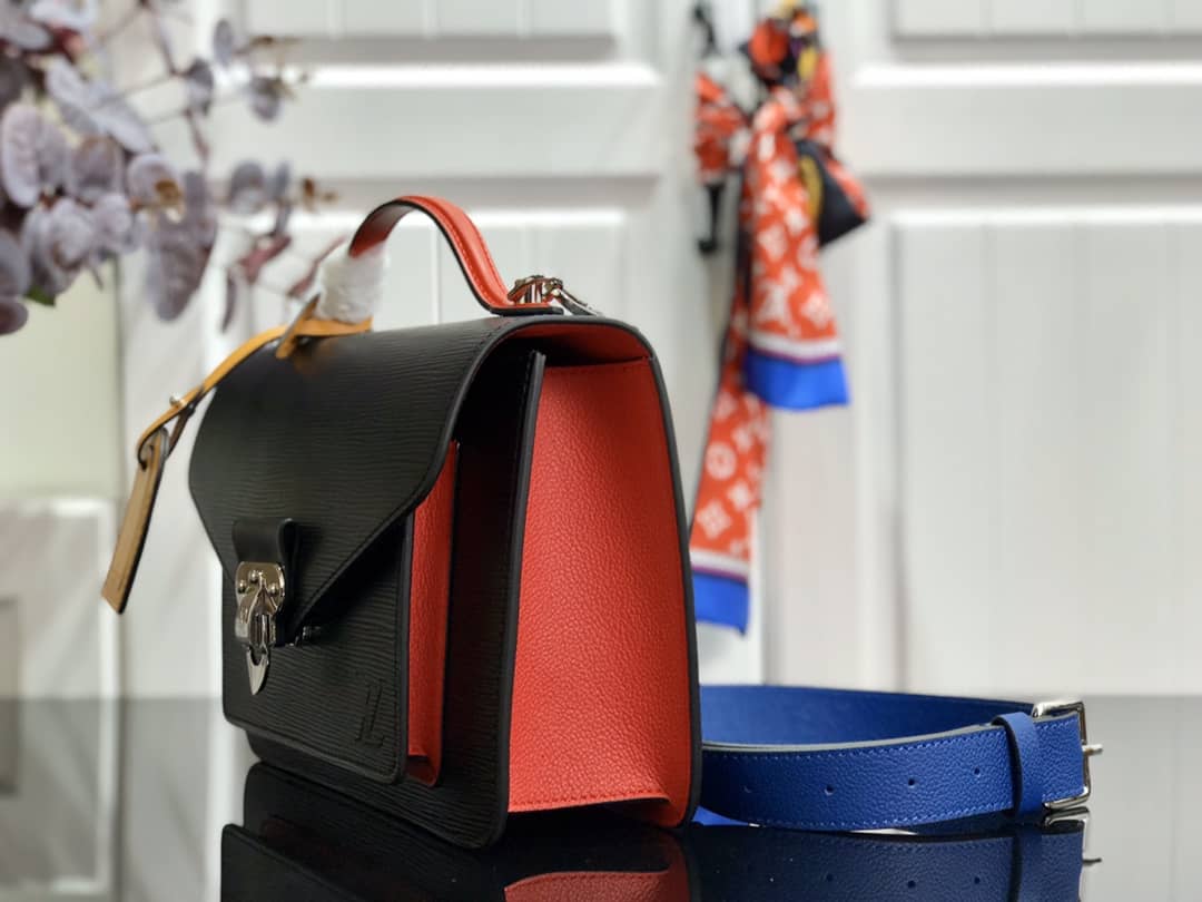Louis Vuitton Neo Monceau Epi Leather Satchel Replica Bag - DEEPREPS