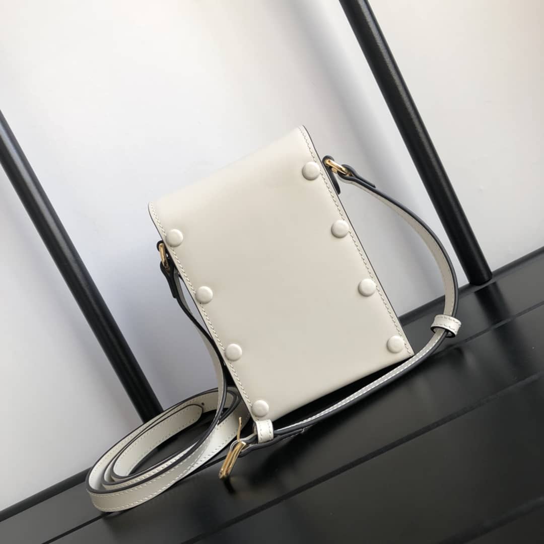 Gucci Horsebit 1955 Mini Bag Replica White 625615 - DEEPREPS