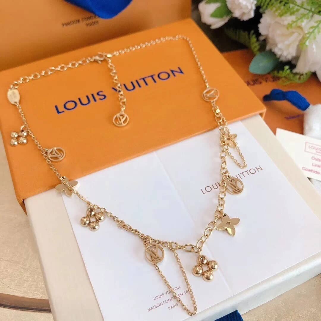 Designer Louis vuitton Classic Necklace - DEEPREPS