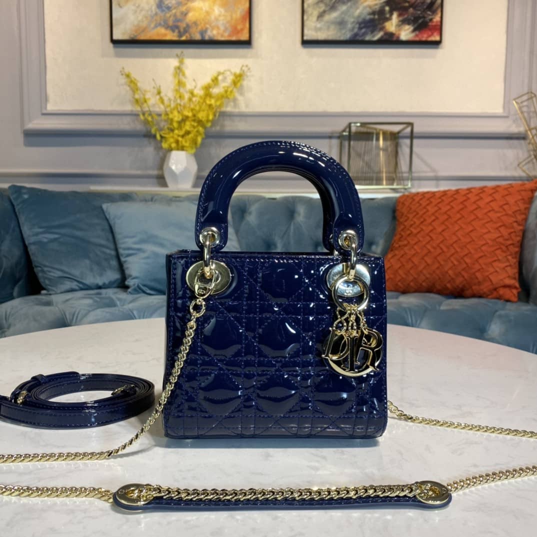 Christian Dior Lady Dior 17CM Replica Bag - DEEPREPS