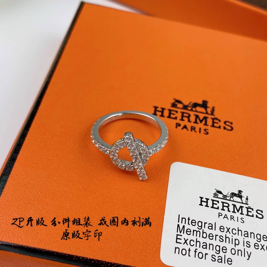 Fake Hermes Logo Ring - DEEPREPS
