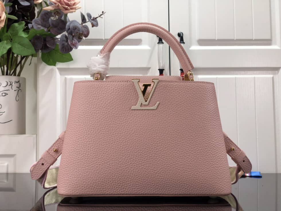 Louis Vuitton Capucines BB Pink M59597 Replica Shoulder Bag - DEEPREPS