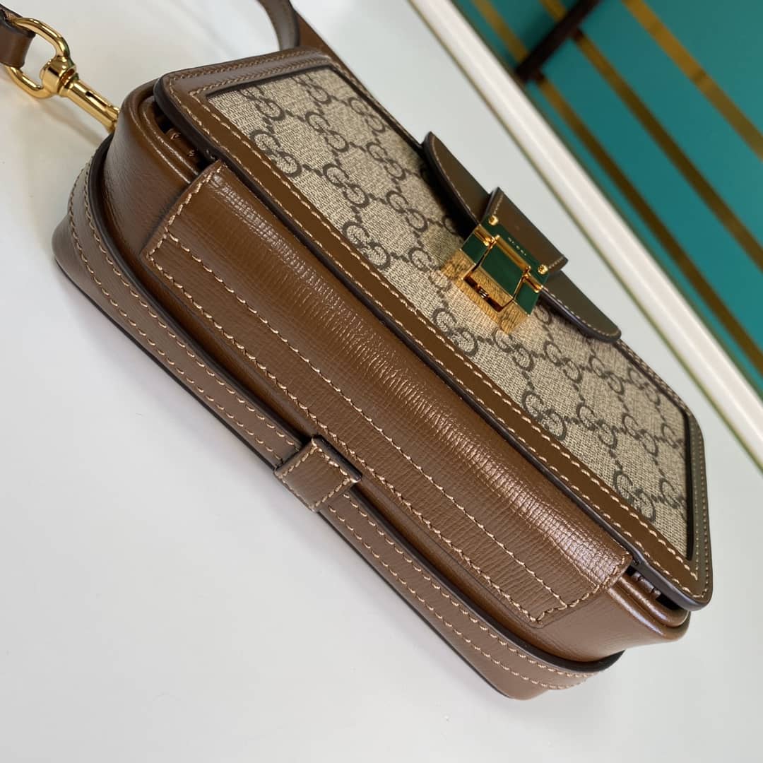 Gucci GG Mini Bag With Clasp Closure Replica 614368 - DEEPREPS