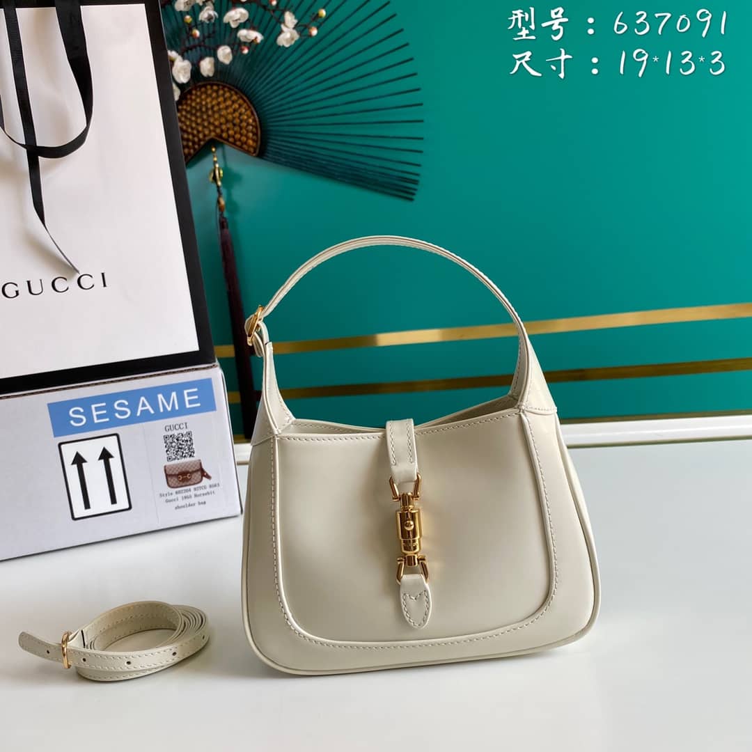 Gucci Jackie 1961 Mini Shoulder Bag Hobo Replica 637091 - DEEPREPS