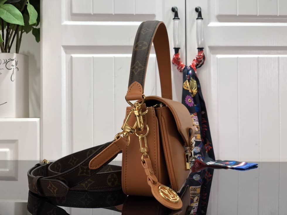 Louis Vuitton Swing Handbag Brown M20393 Replica Shoulder Bag - DEEPREPS