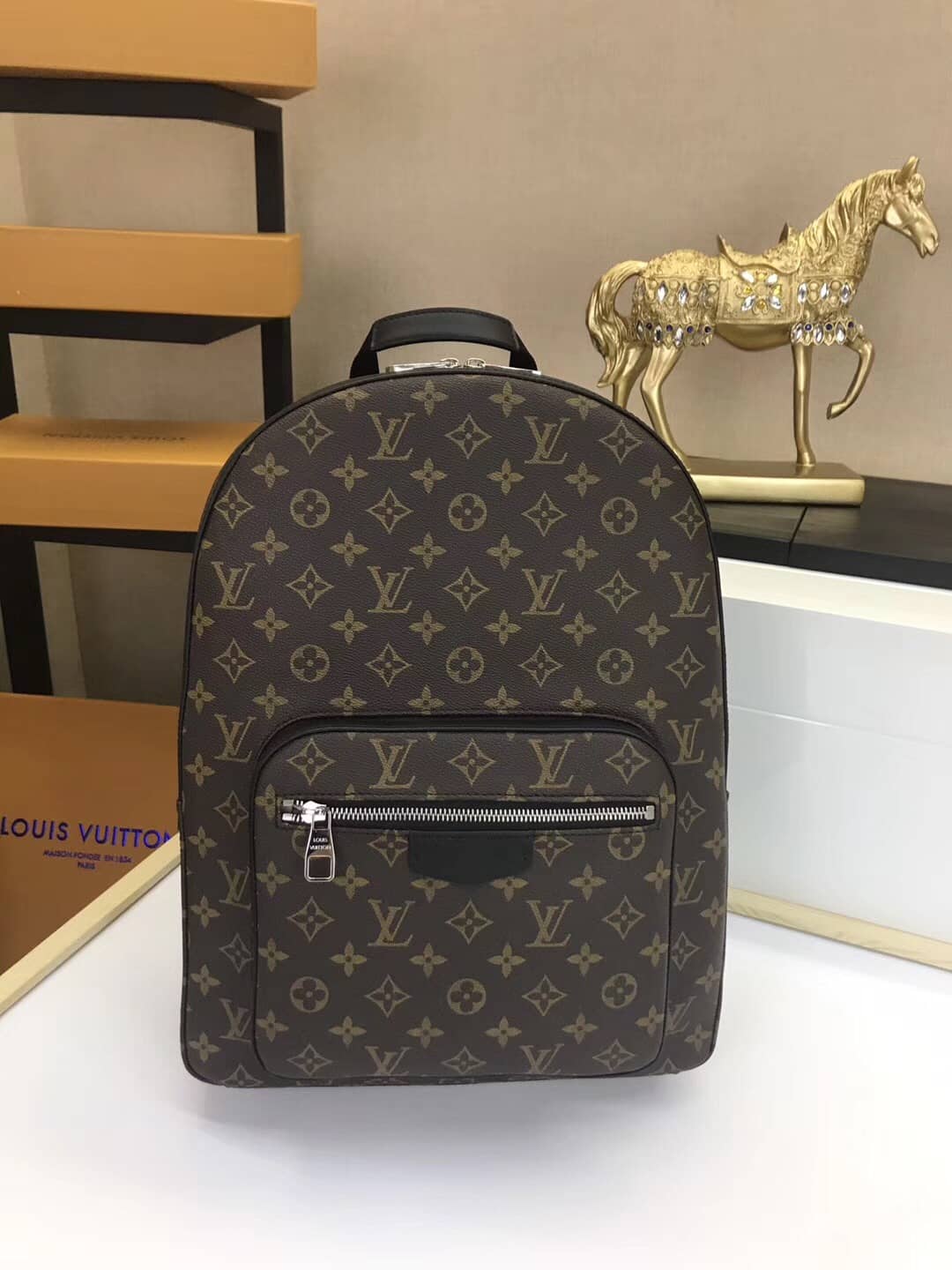 Louis Vuitton Monogram Mens Josh Macaca Replica Rucksack M41530 - DEEPREPS