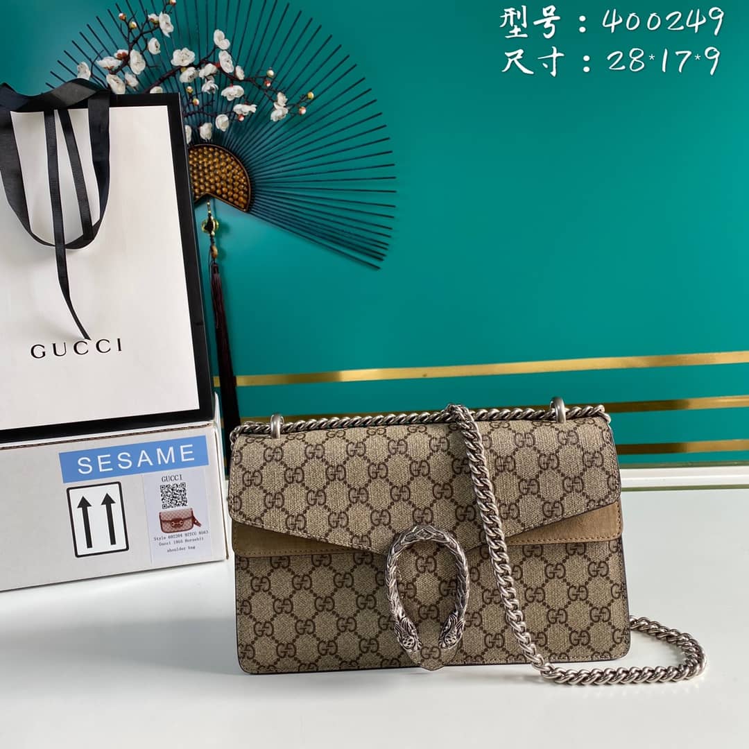 Gucci Dionysus Small GG Shoulder Bag Replica 400249 - DEEPREPS