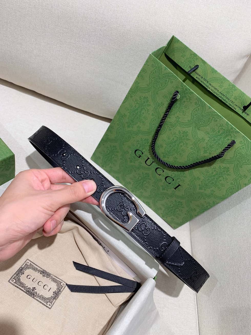 Fashion Gucci Classic AAA+ Belt 30mm - DEEPREPS